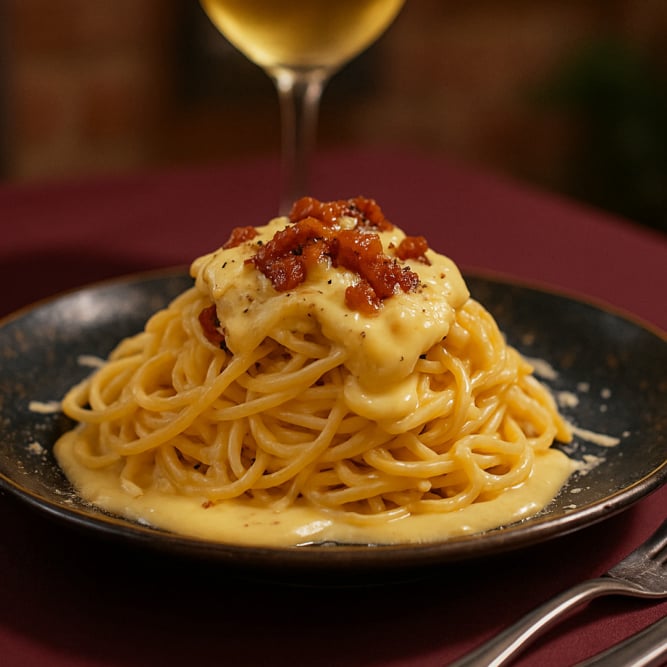 Armazém Itália - Spaghetti à Carbonara